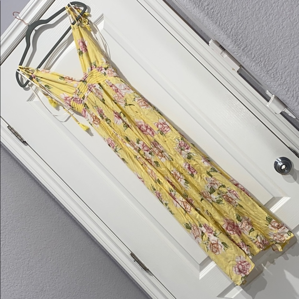 Yellow Summer Maxi Dress